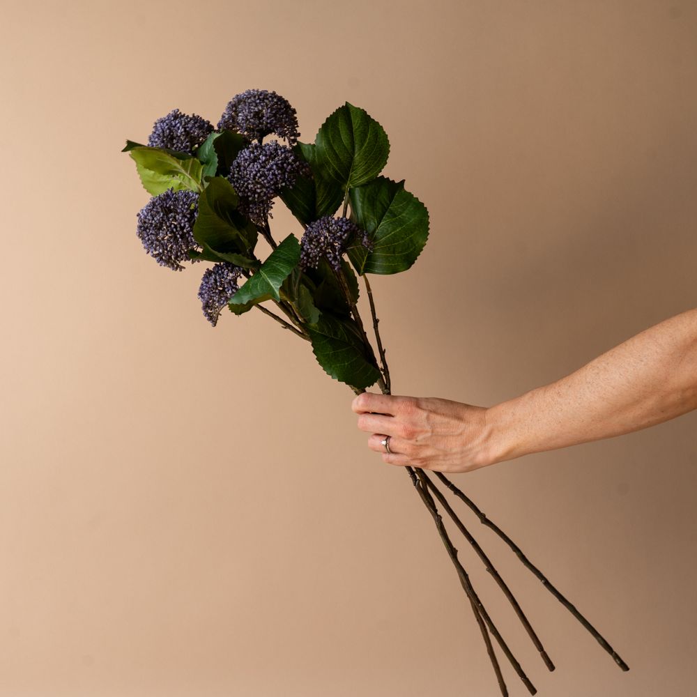 Faux Lavender Patrinia Spray faux stem Tri W Imports