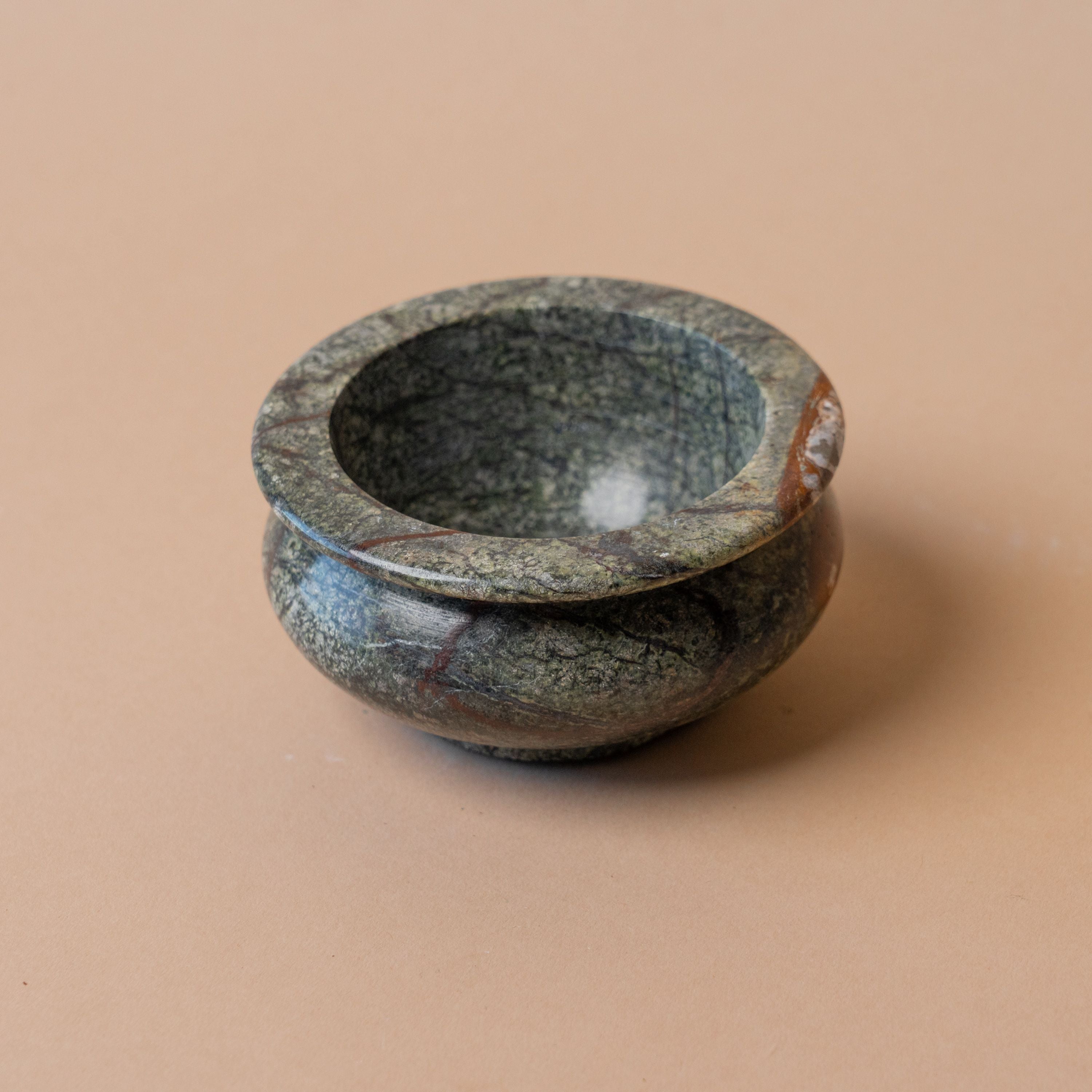 Olive Marbled Dish dish Luxe B Co (Faire)