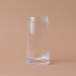 Ribbed Highball Glass glass tumbler Abbott Collection