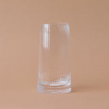 Ribbed Highball Glass glass tumbler Abbott Collection
