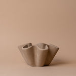 Cement Planter with Ruffle Edge planter Accents De Ville (ShopZio)