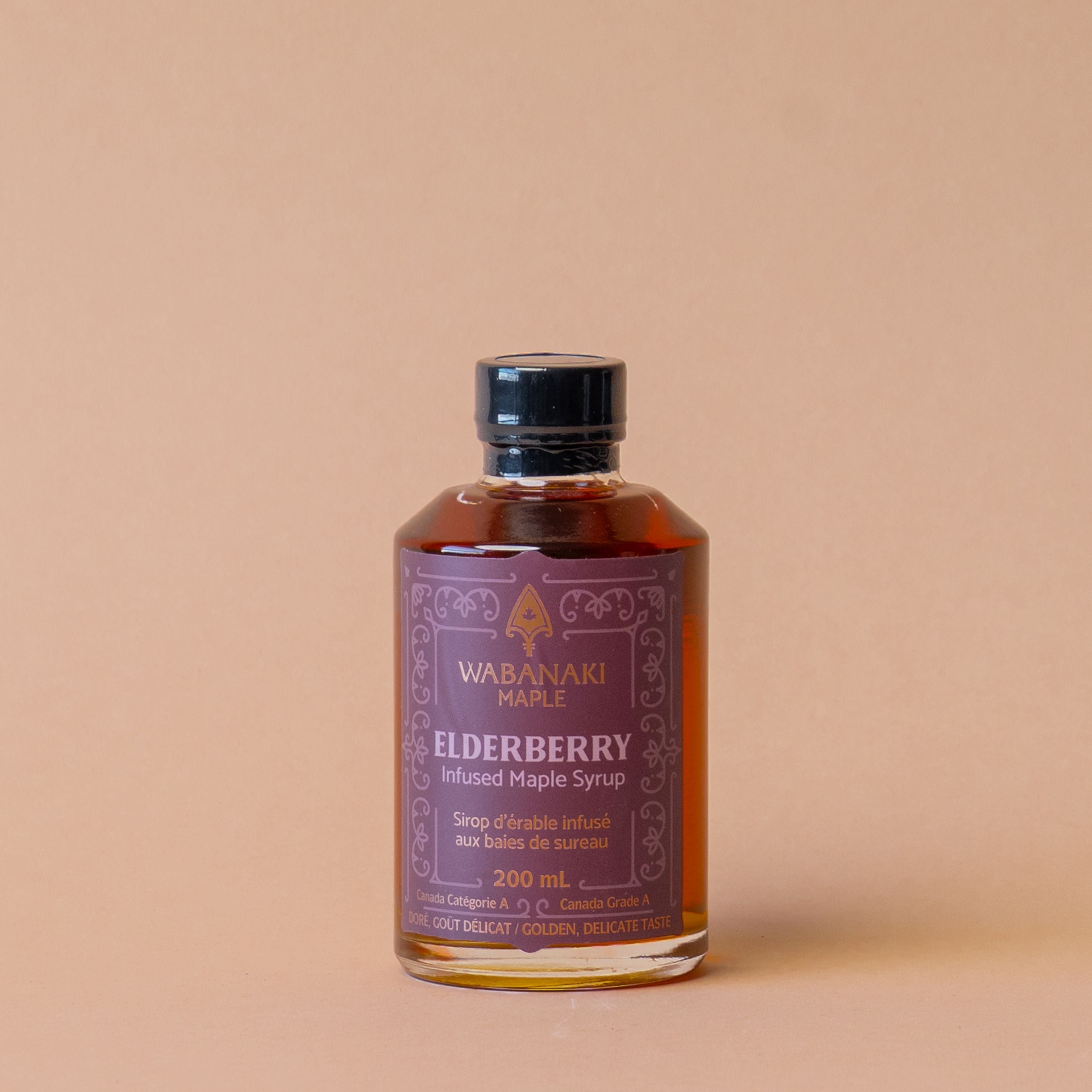 Wabanaki Maple Syrup maple syrup Wabanaki Maple Elderberry Infused Maple Syrup