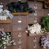 Faux Lavender Patrinia Spray