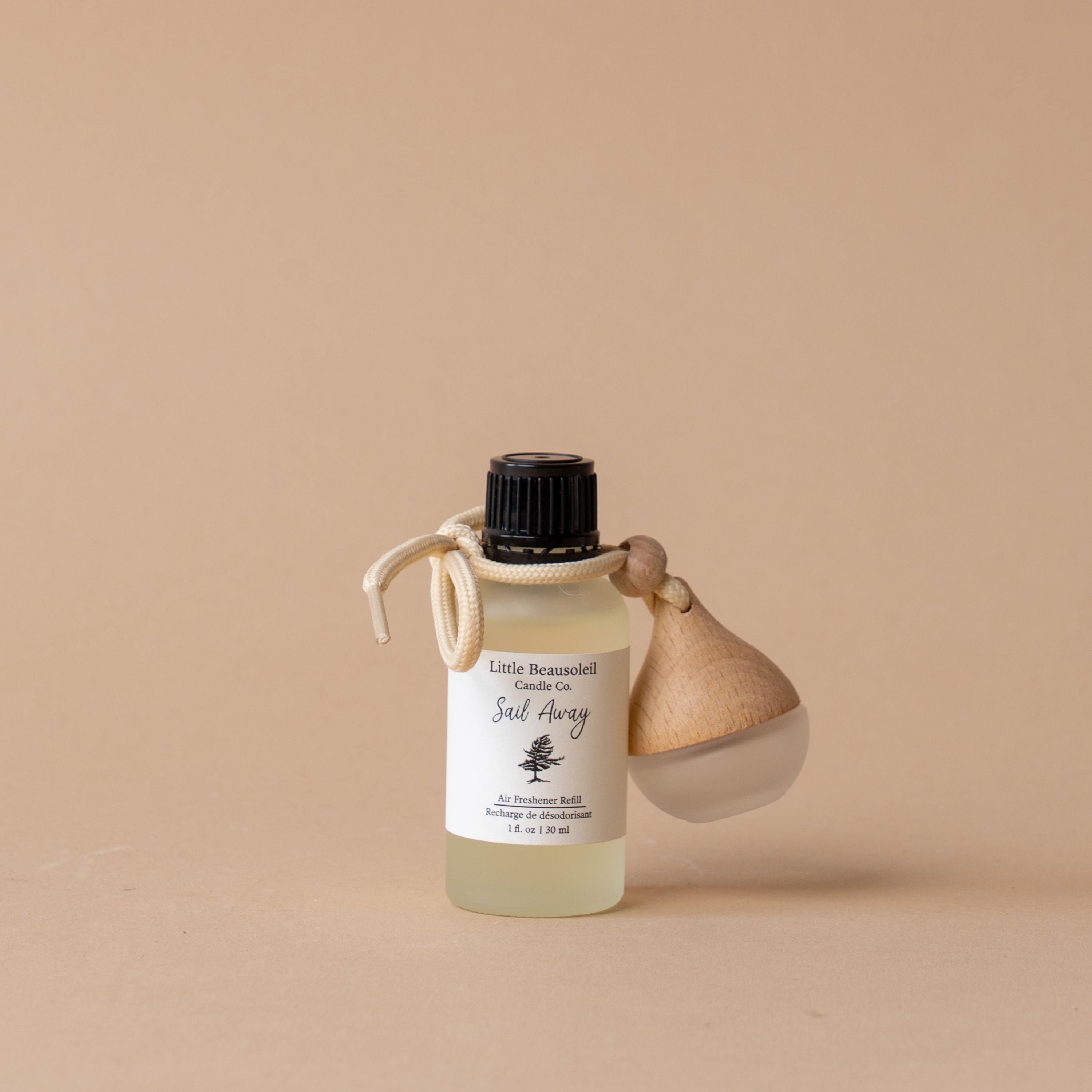 Little Beausoleil Car Air Freshener Kit air freshener Little Beausoleil Candle Co. Sail Away