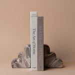 Marbled Scallop Cement Bookend Set bookends Accents De Ville (ShopZio)