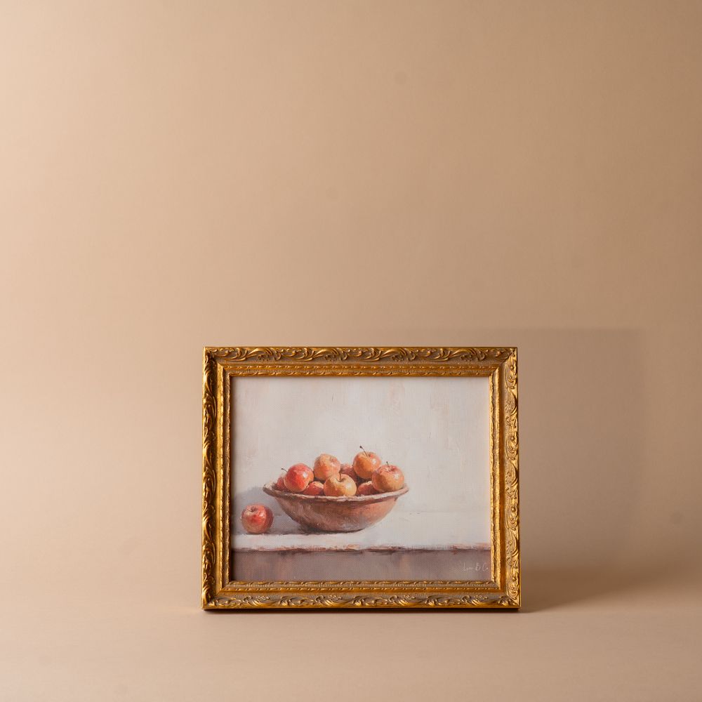 "Pomme" Framed Vintage Inspired Art Print ARTWORK - print Luxe B Co (Faire)