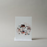 Holiday Village Card greeting card Mimi & August (Faire)