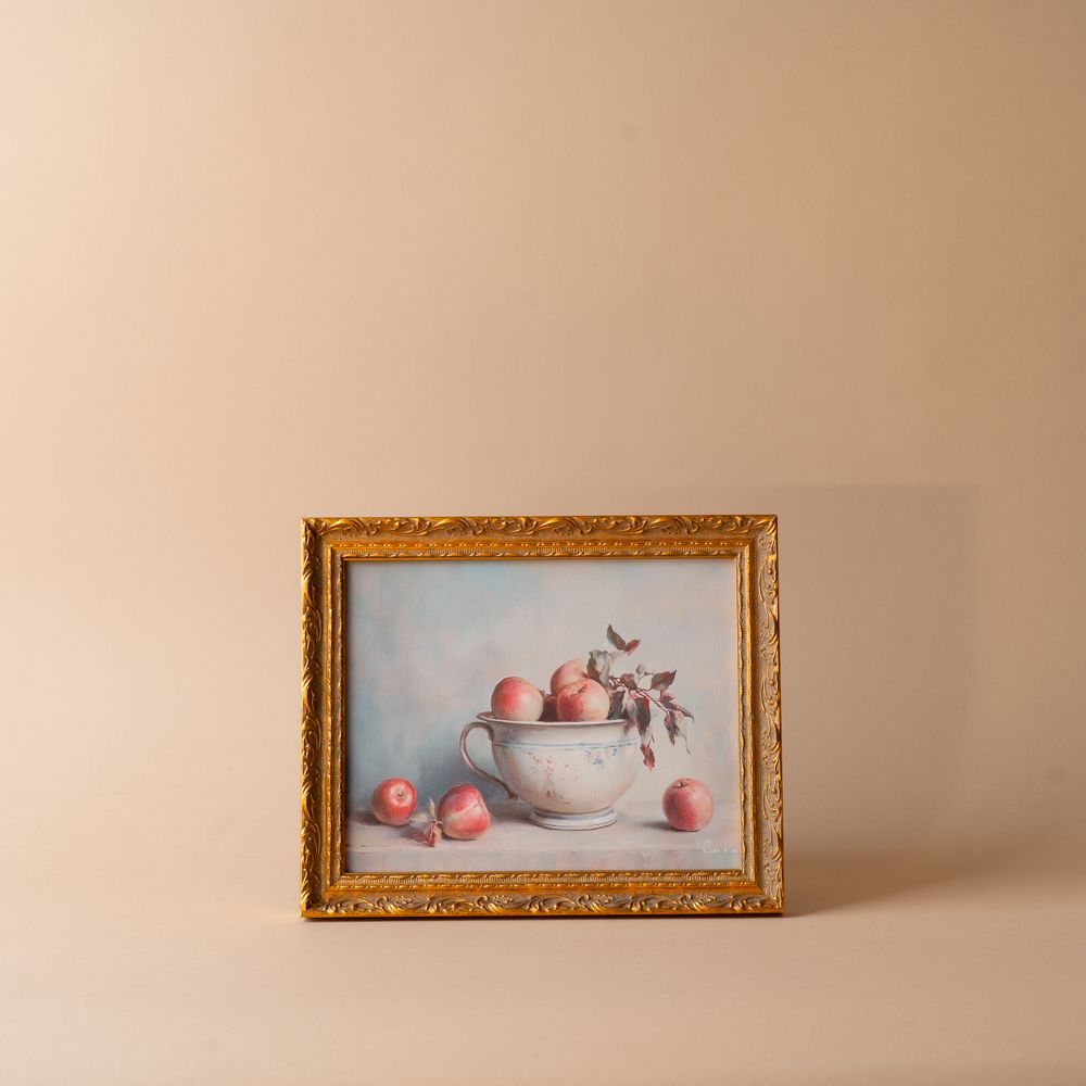 "Muted Apple" Framed Vintage Inspired Art Print ARTWORK - print Luxe B Co (Faire)