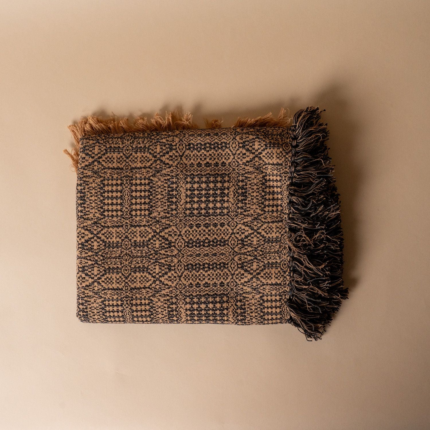 Jacquard Afghan Throw Blanket – view 2
