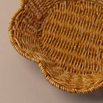 Floral Shape Basket Tray basket Whisper Mint (Faire)