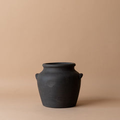 Burnt Terracotta Crock vase Indaba
