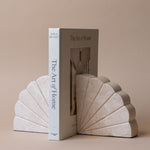 Fanned Marble Bookend Set bookends A&B Home Group Inc. (Faire)