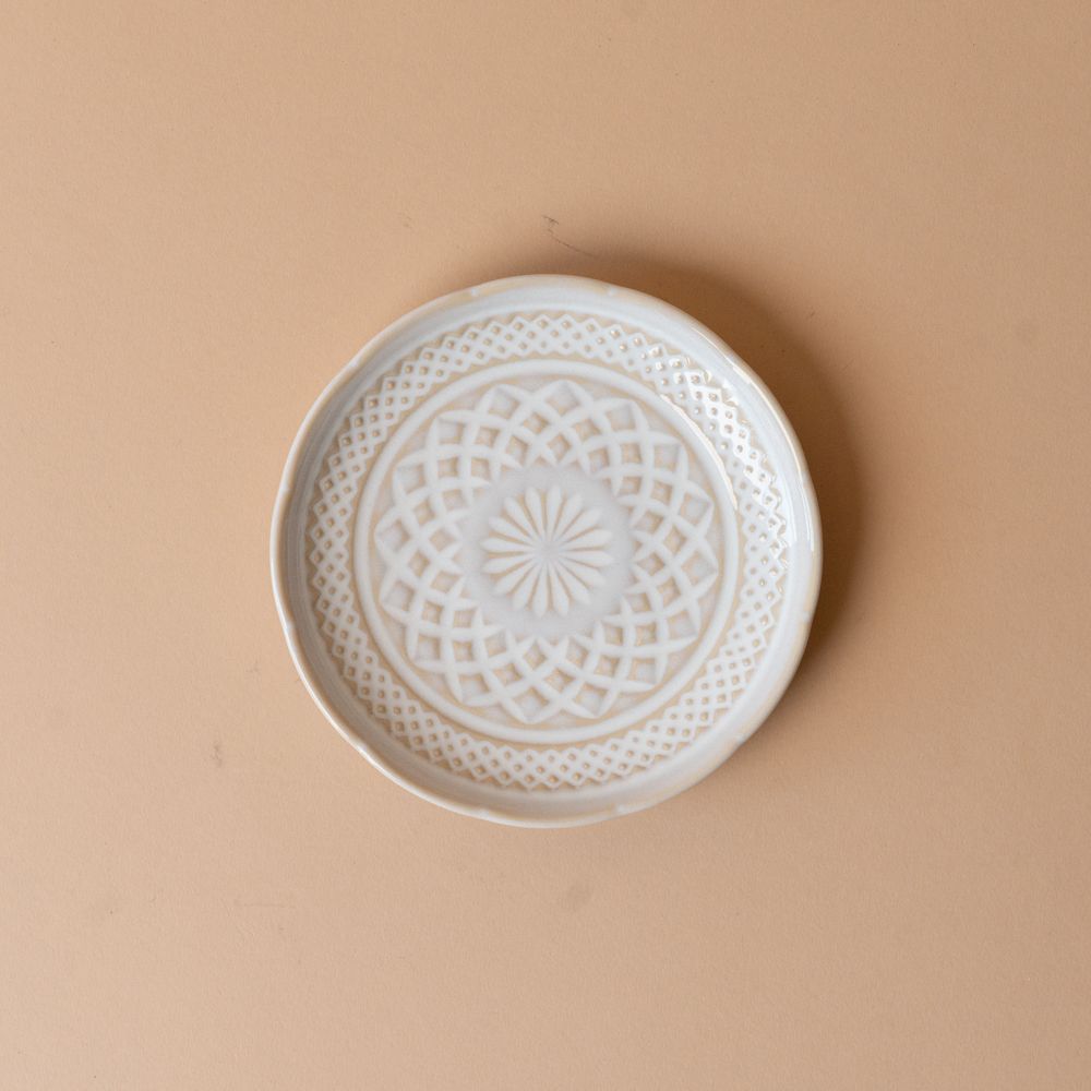 Hand Finished Stoneware Bread Plate plate David Shaw