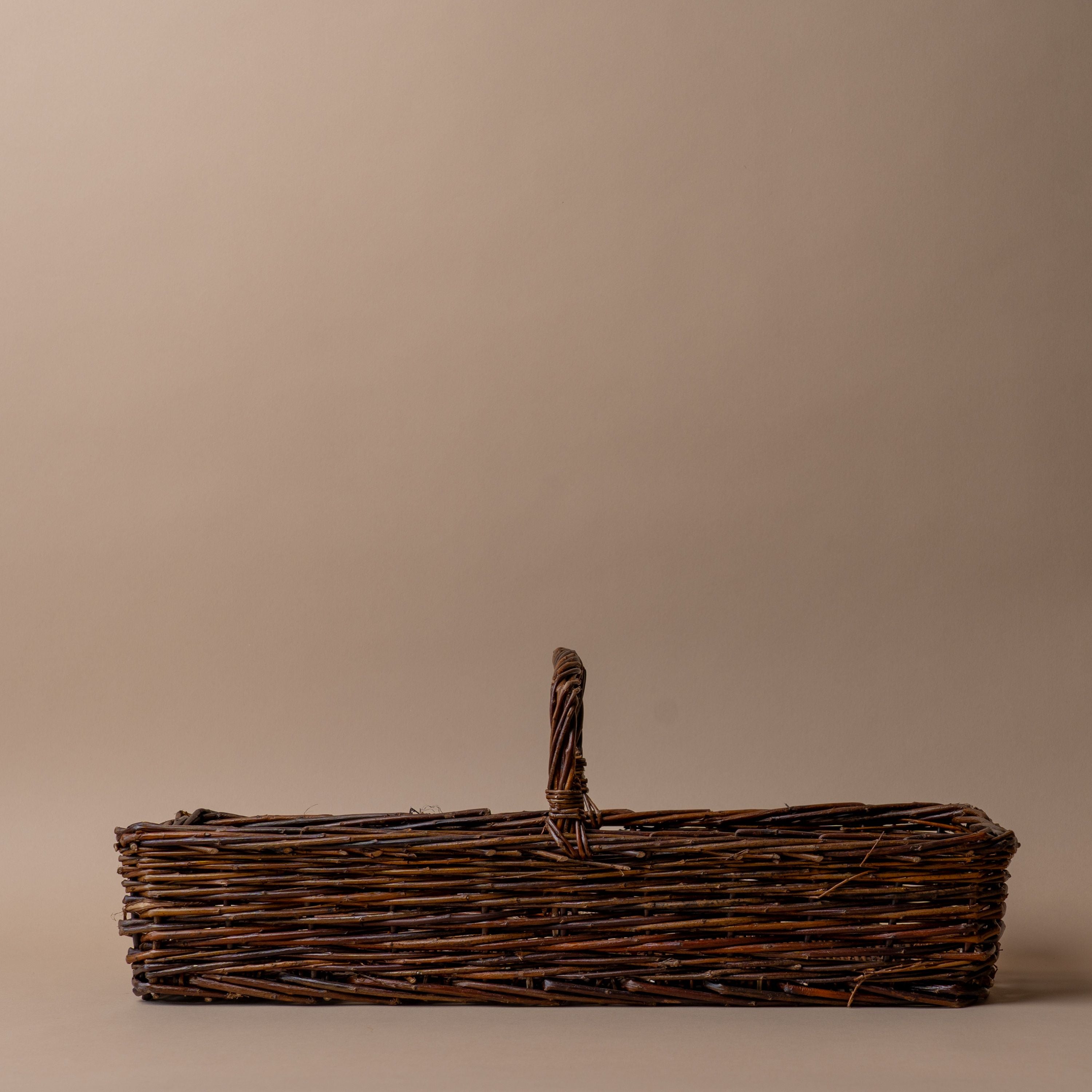 Hand Woven Reed Basket