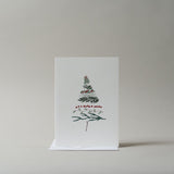 Minimalist Holiday Tree Card greeting card Mimi & August (Faire)