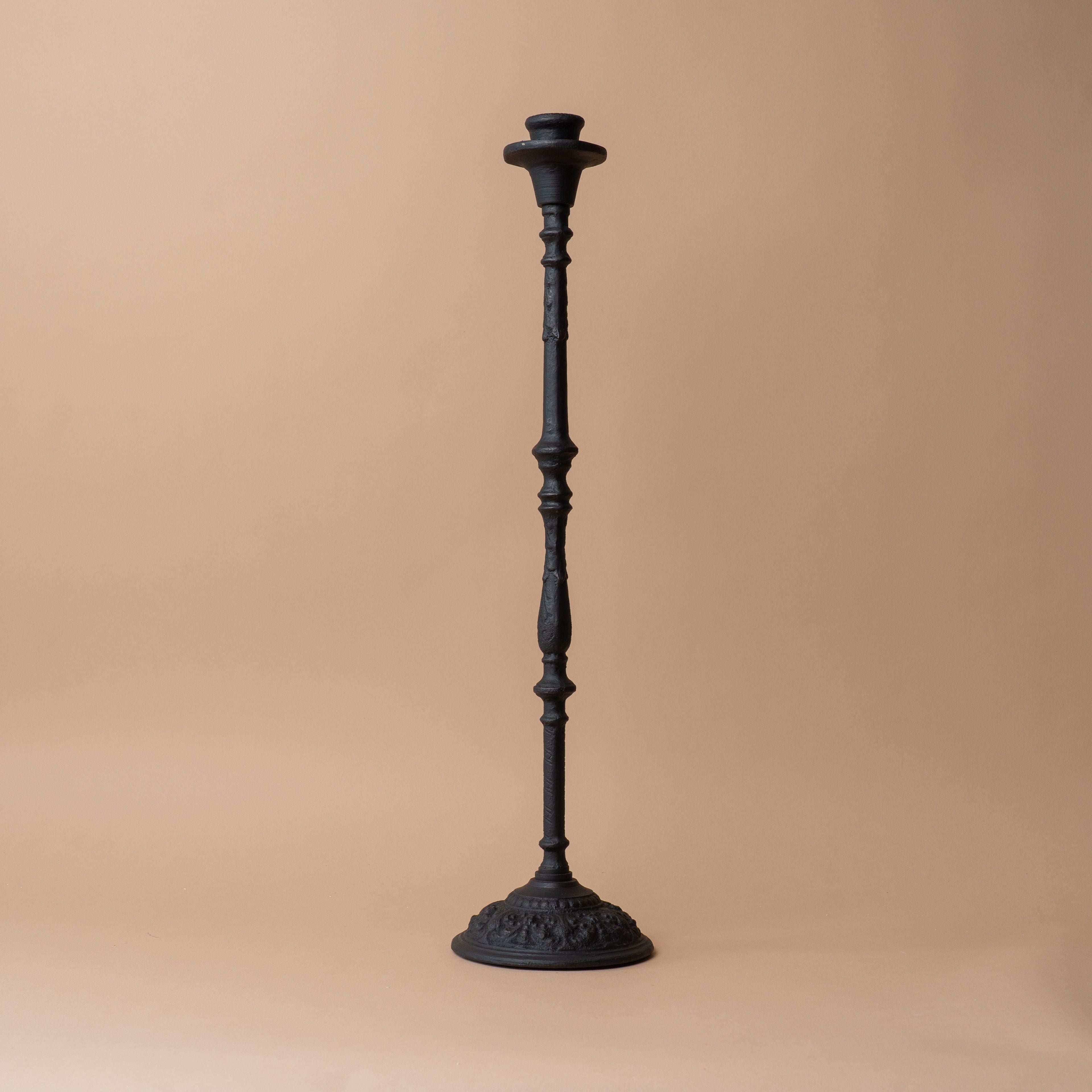 Hayes Hand-Forged Cast Iron Candle Holder candle holder Portage & Co