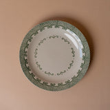 Stoneware Pattern Edge Plate