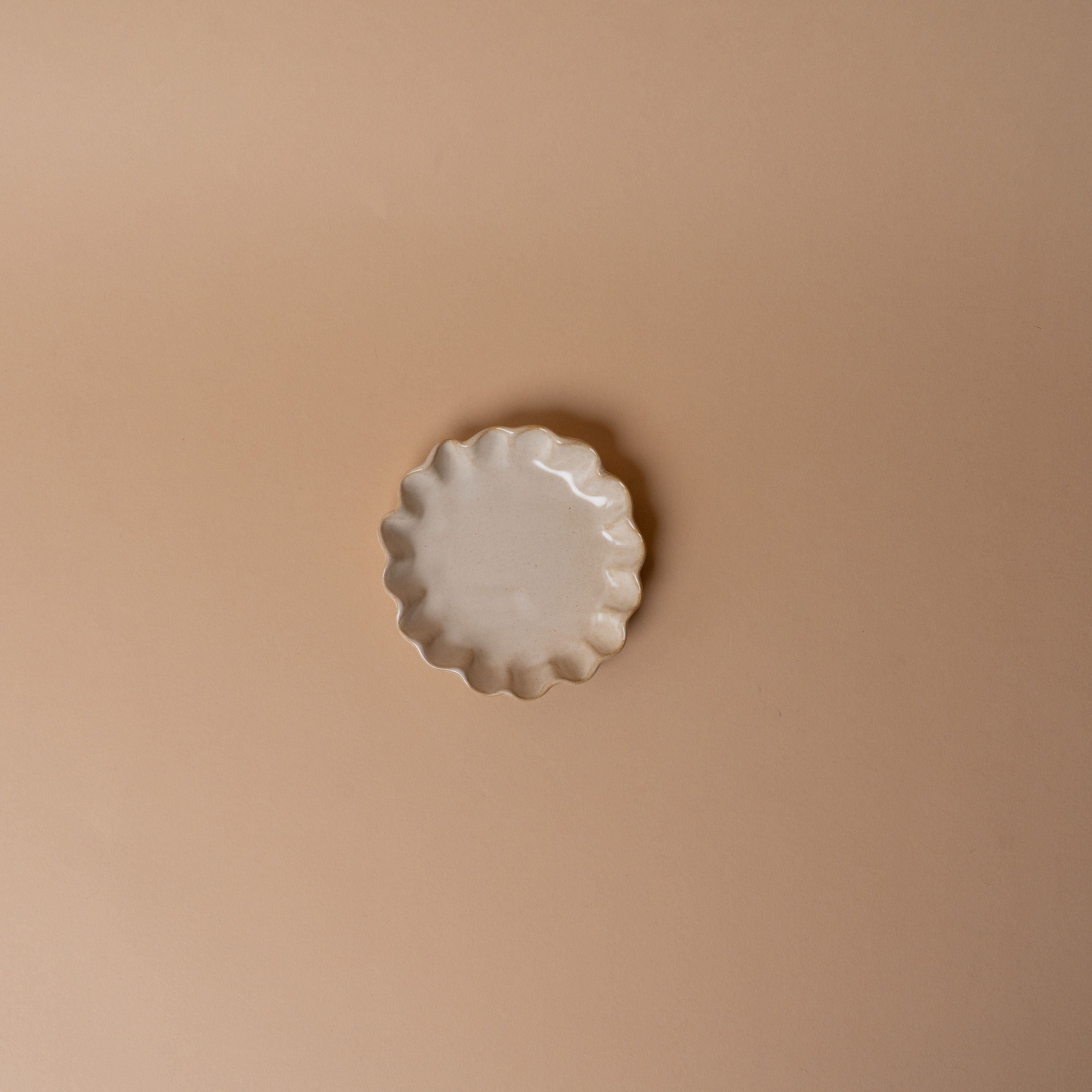 Stoneware Petal Plate