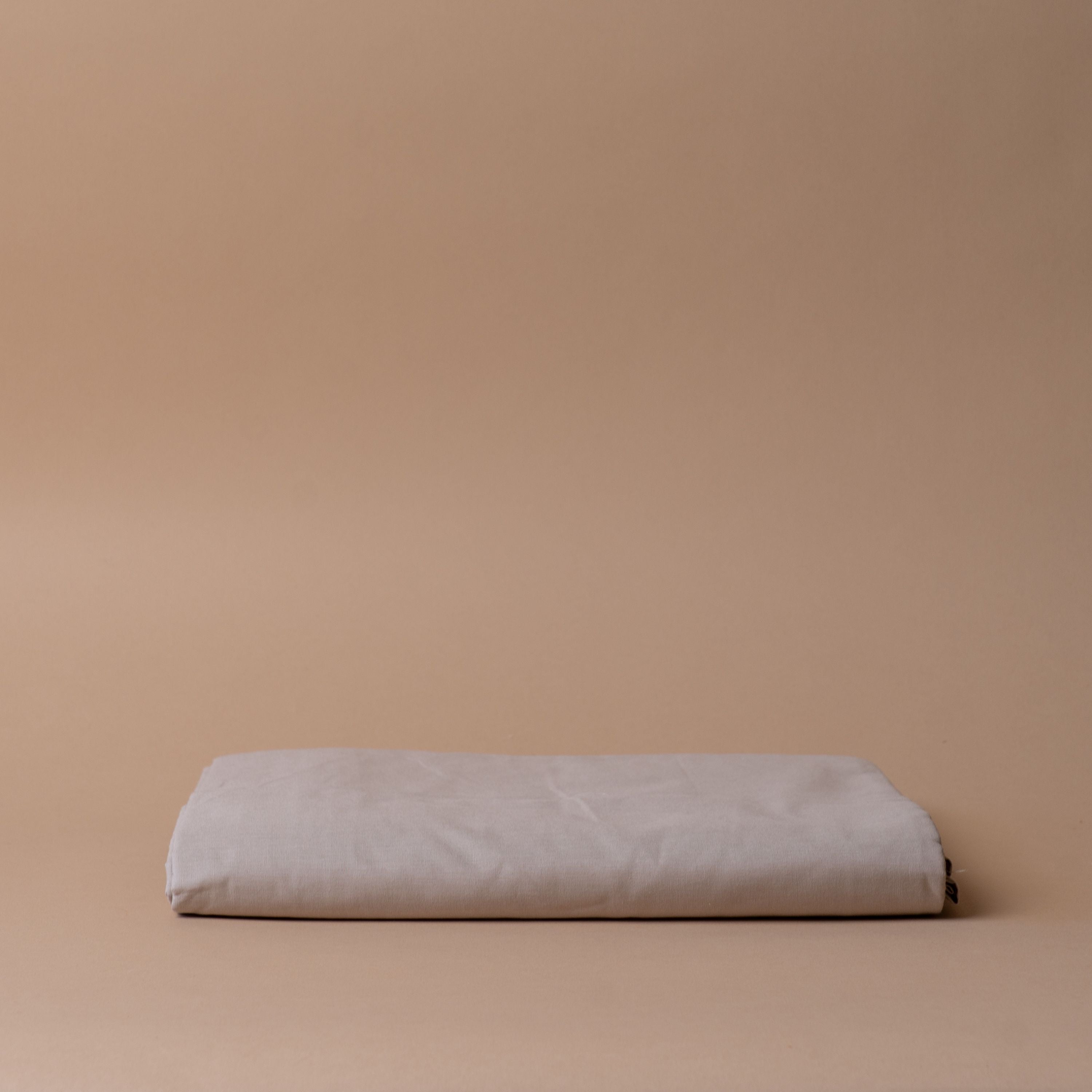 Turkish Cotton Flat Sheet, Queen Truffle