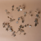 Paper Glitter Star Garland
