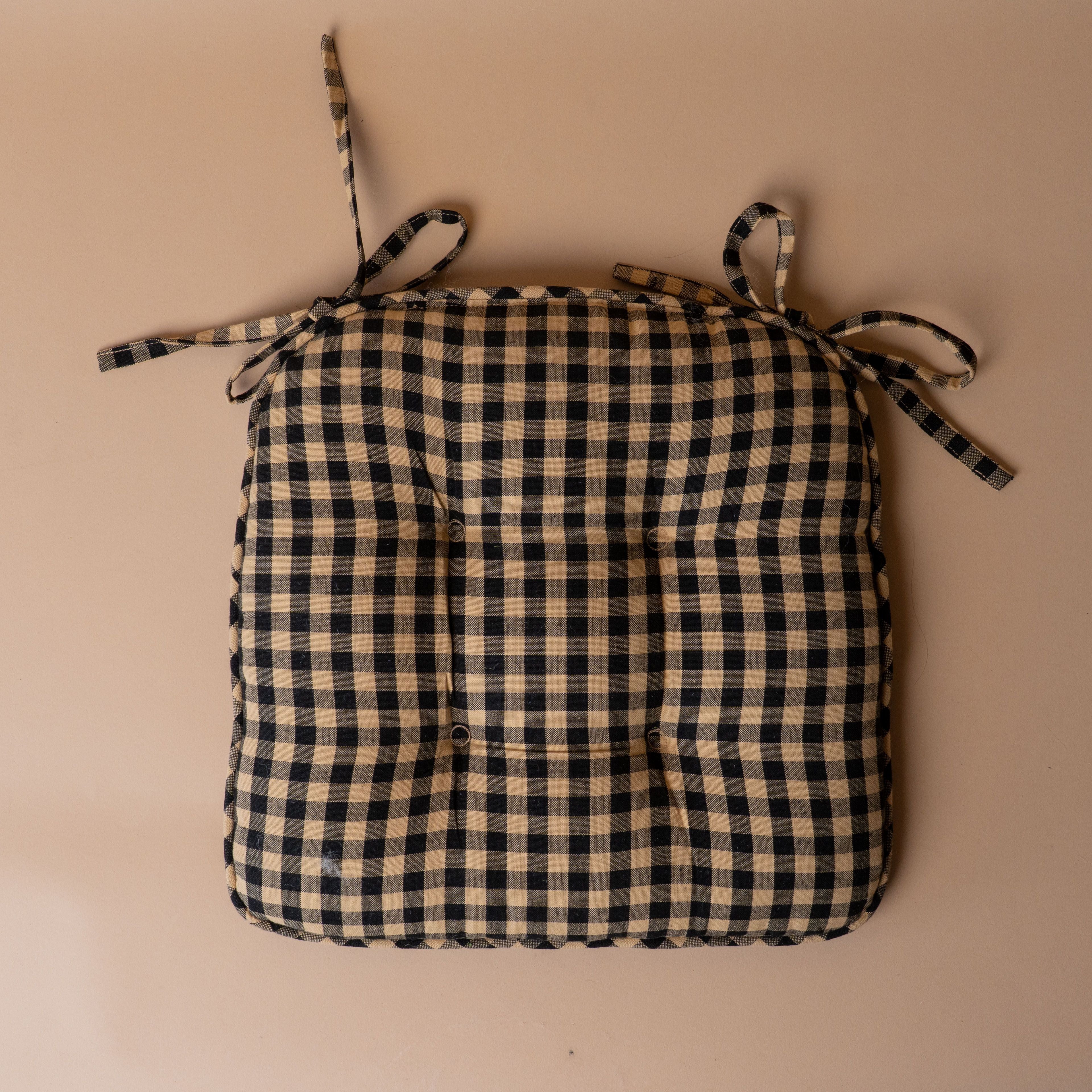 Cotton Pattern Chair Cushion