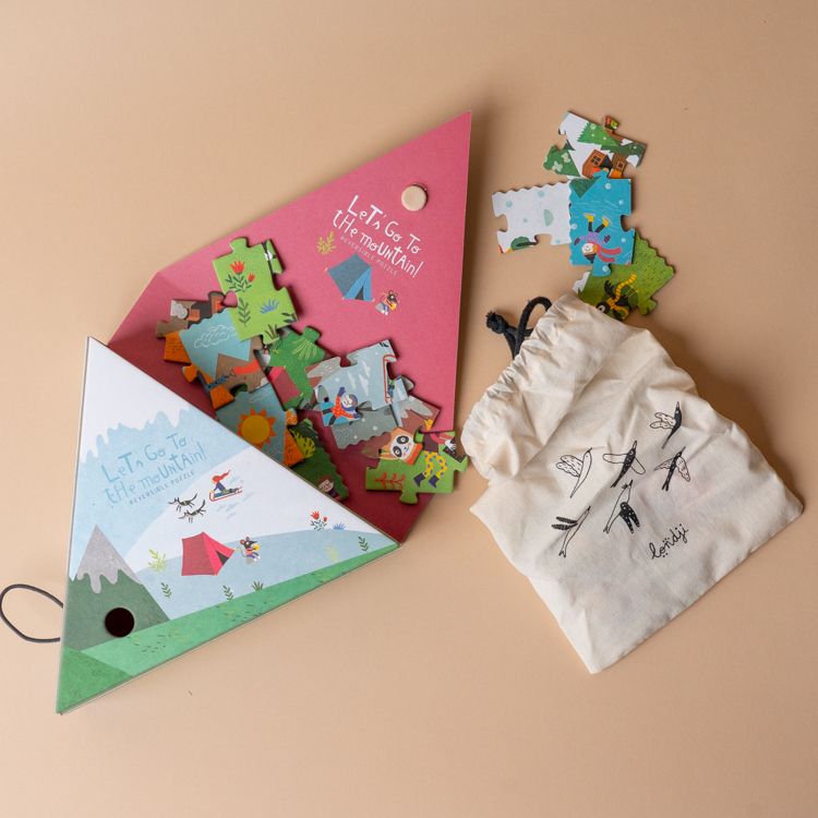 "Let's Go To the Mountains" Puzzle – view 2