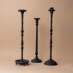 Hayes Hand-Forged Cast Iron Candle Holder candle holder Portage & Co