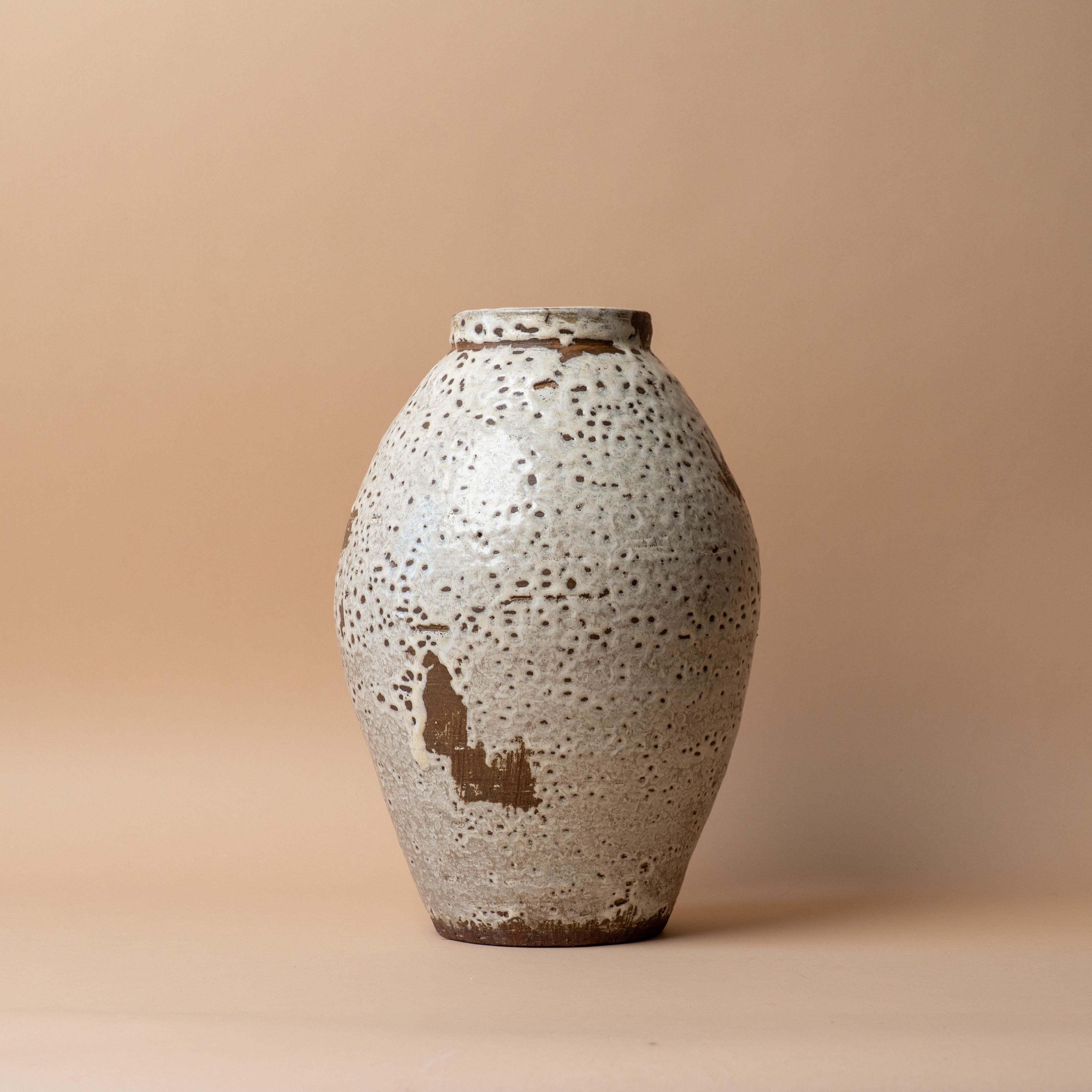 Textured Terracotta Vase – view 2