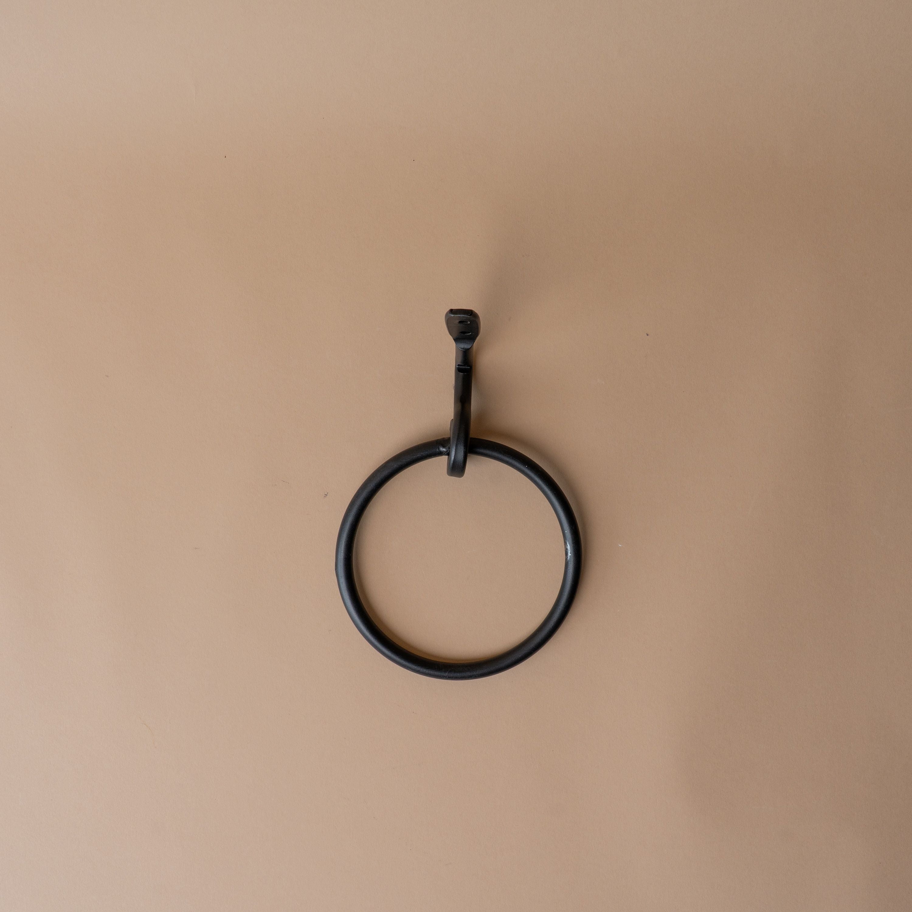 Handmade Iron Towel Ring – view 2