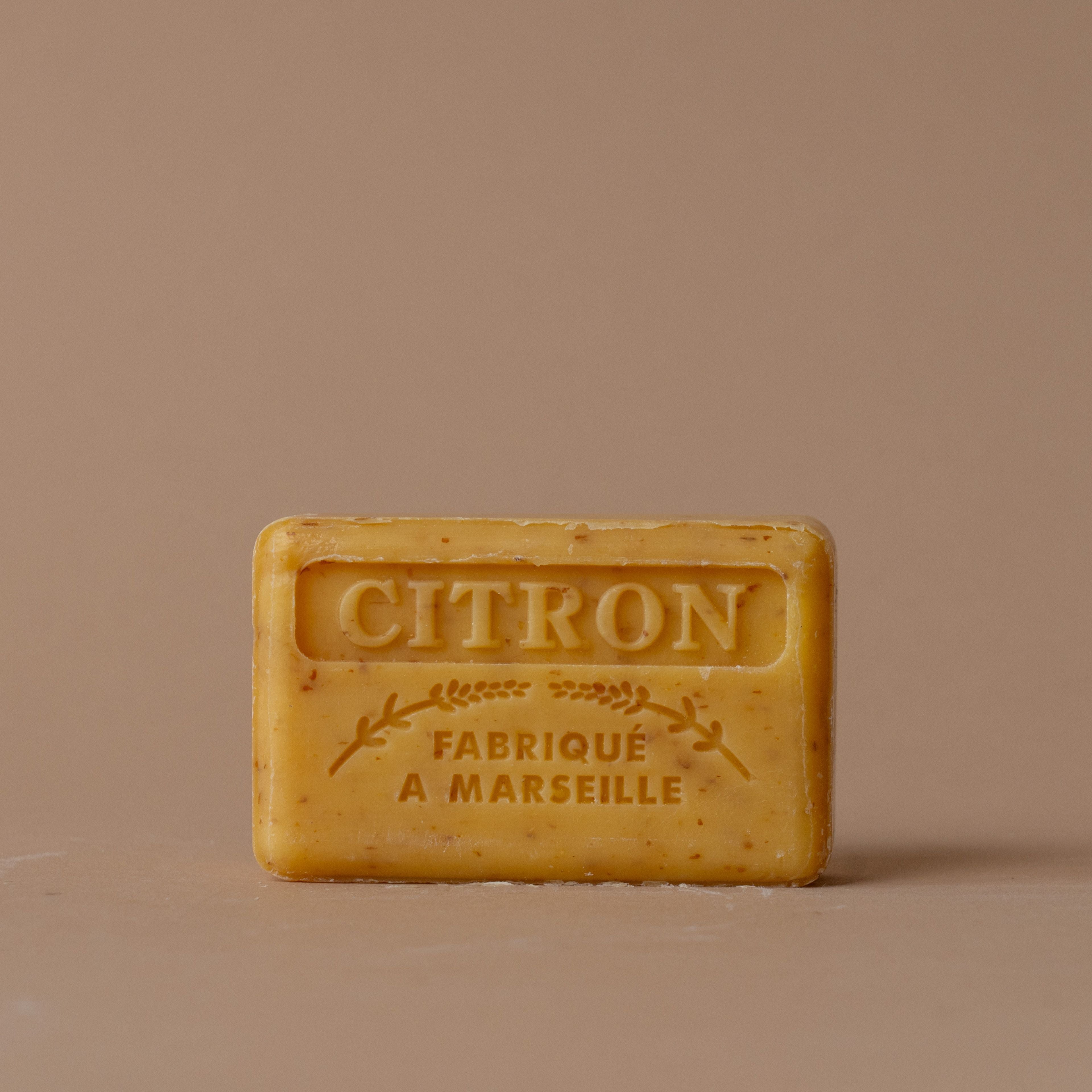 Marseille Soap bar soap Au Savon de Marseille (Faire) Crushed Lemon Marseille Soap