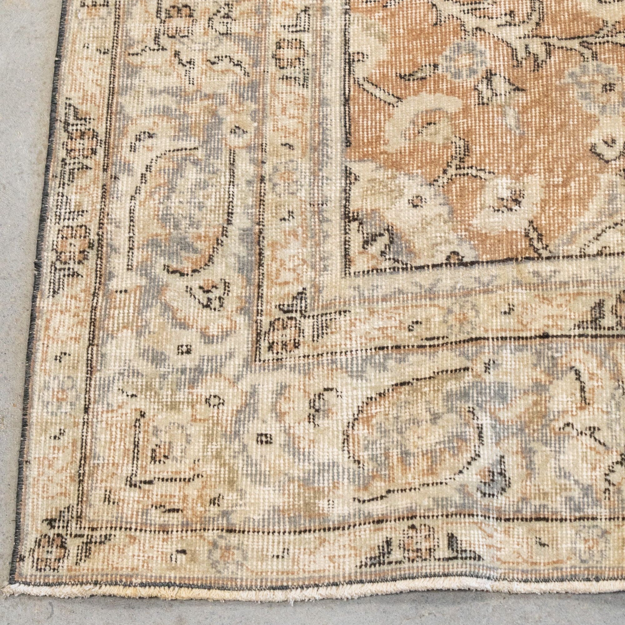 Vintage Turkish Oushak 10'3" x 6'3"