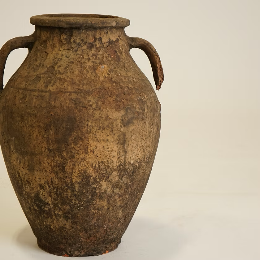 Tito Turkish Vintage Pot with Handles 0-VINTAGE-pot Hauer Market