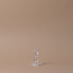 Moulded Glass Candle Holder candle holder Indaba Clear Glass
