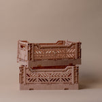 Latte Folding Crate crate Aykasa
