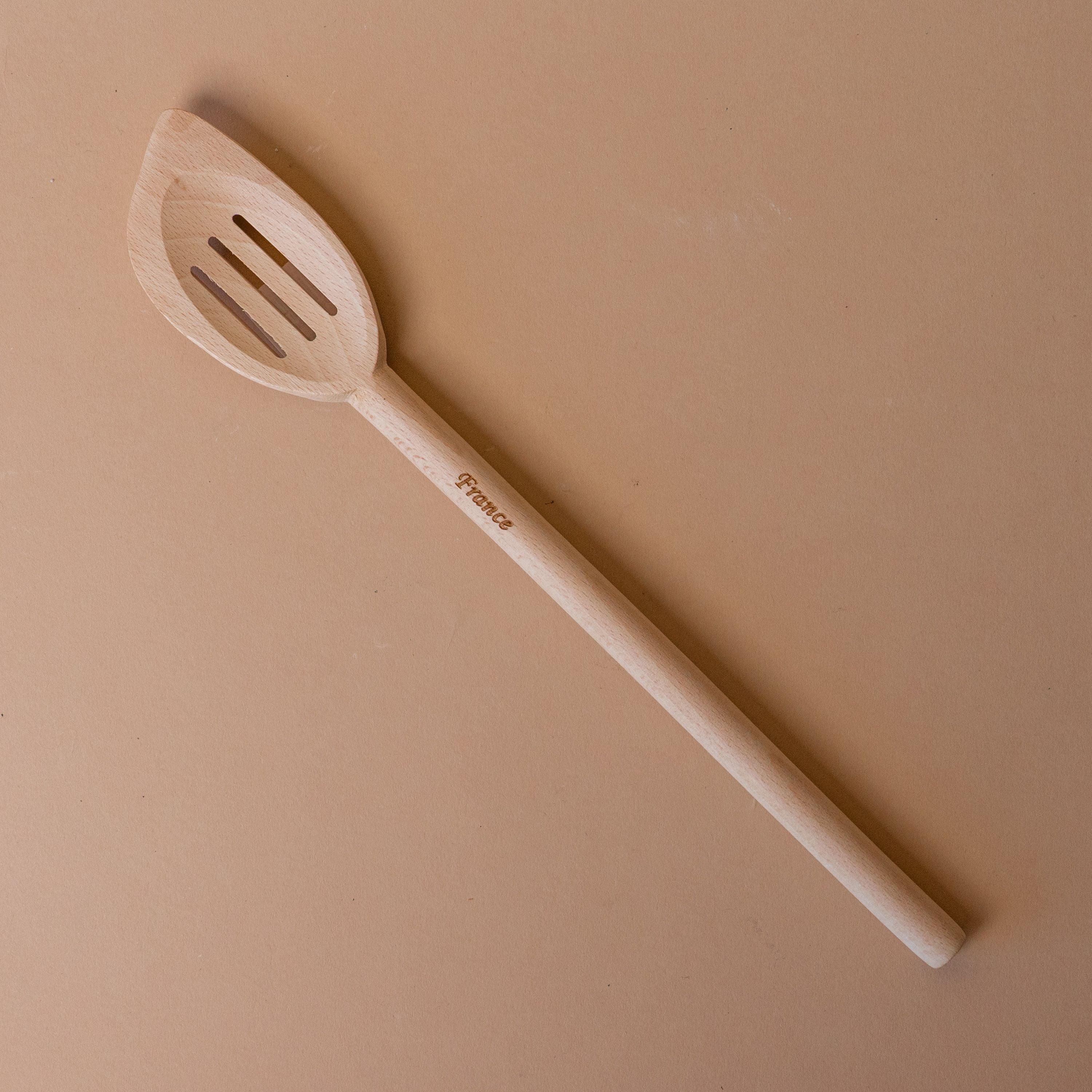 Pointed Beechwood Cooking Spoon