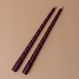 Twisted Taper Candle Set