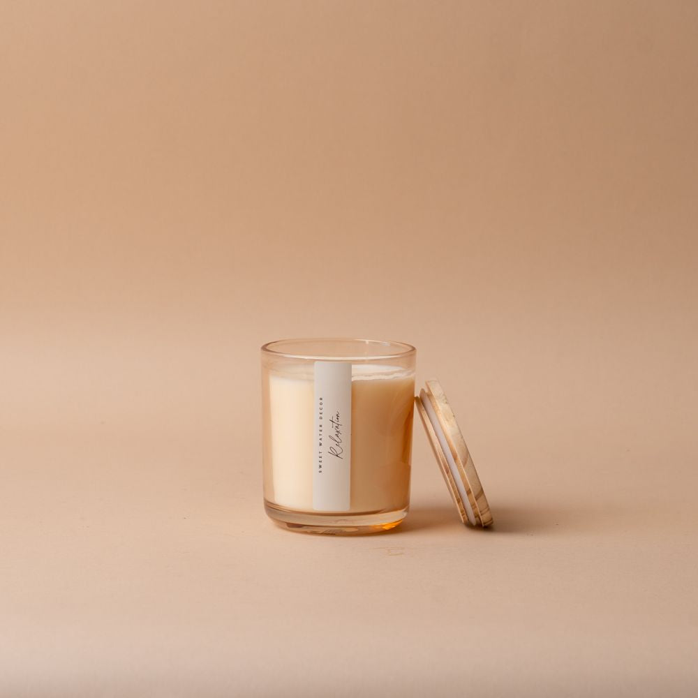 Relaxation Soy Candle candle Sweet Water Decor (Faire)