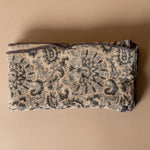 Embroidered Edge Block Print Napkin napkin Indaba