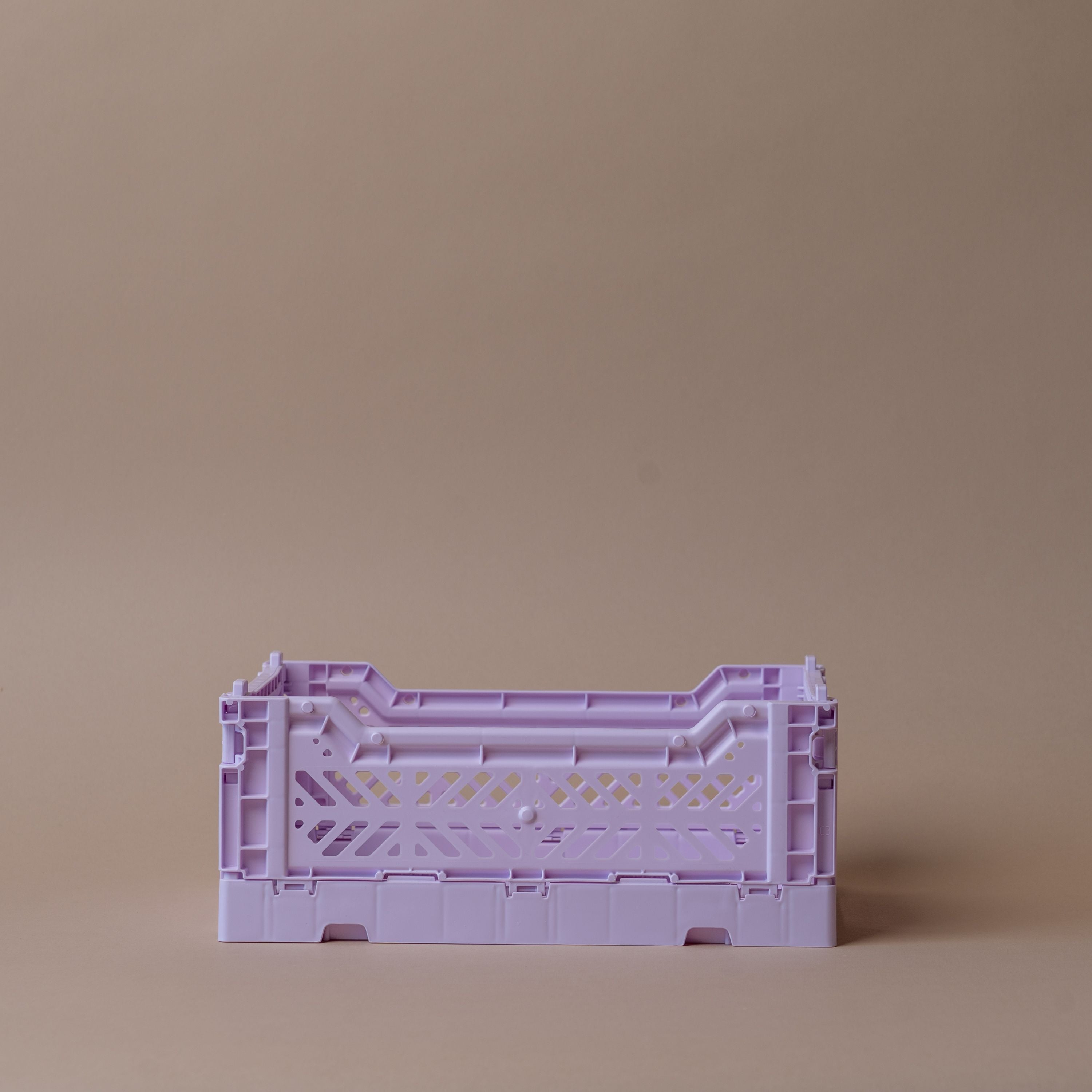 Lavender Folding Crate, Small