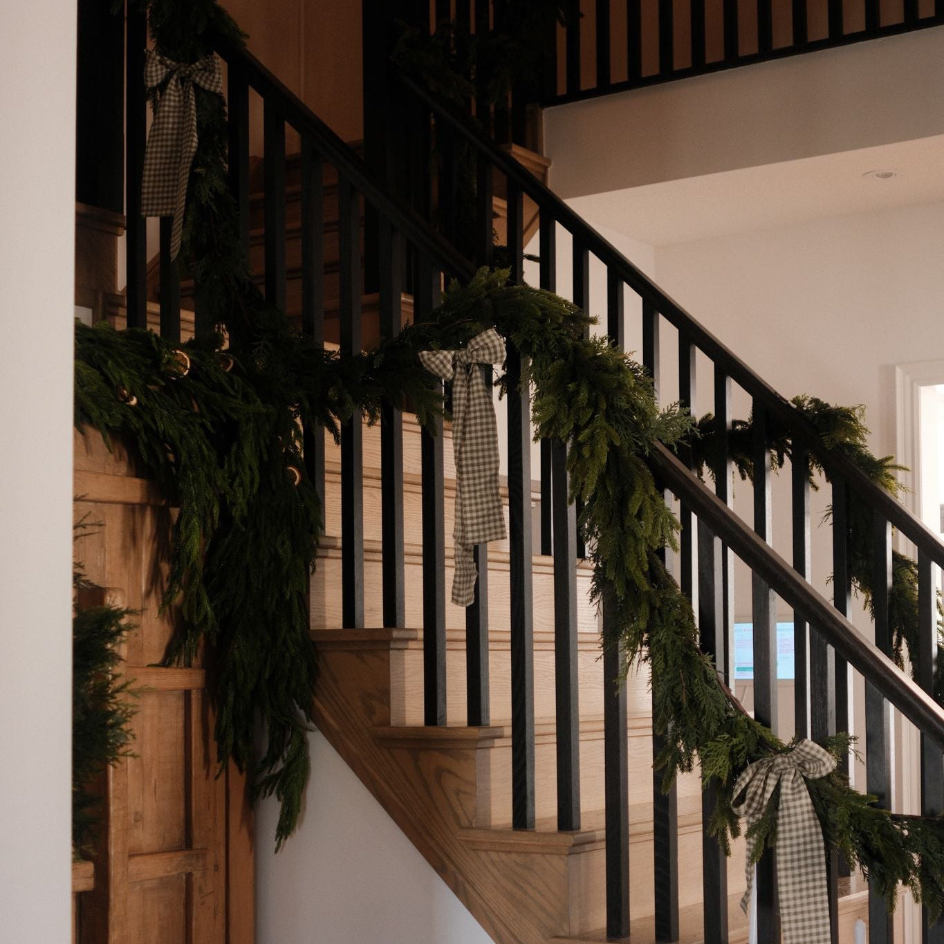Faux White Cedar Garland CHRISTMAS 2026 Tri W Imports