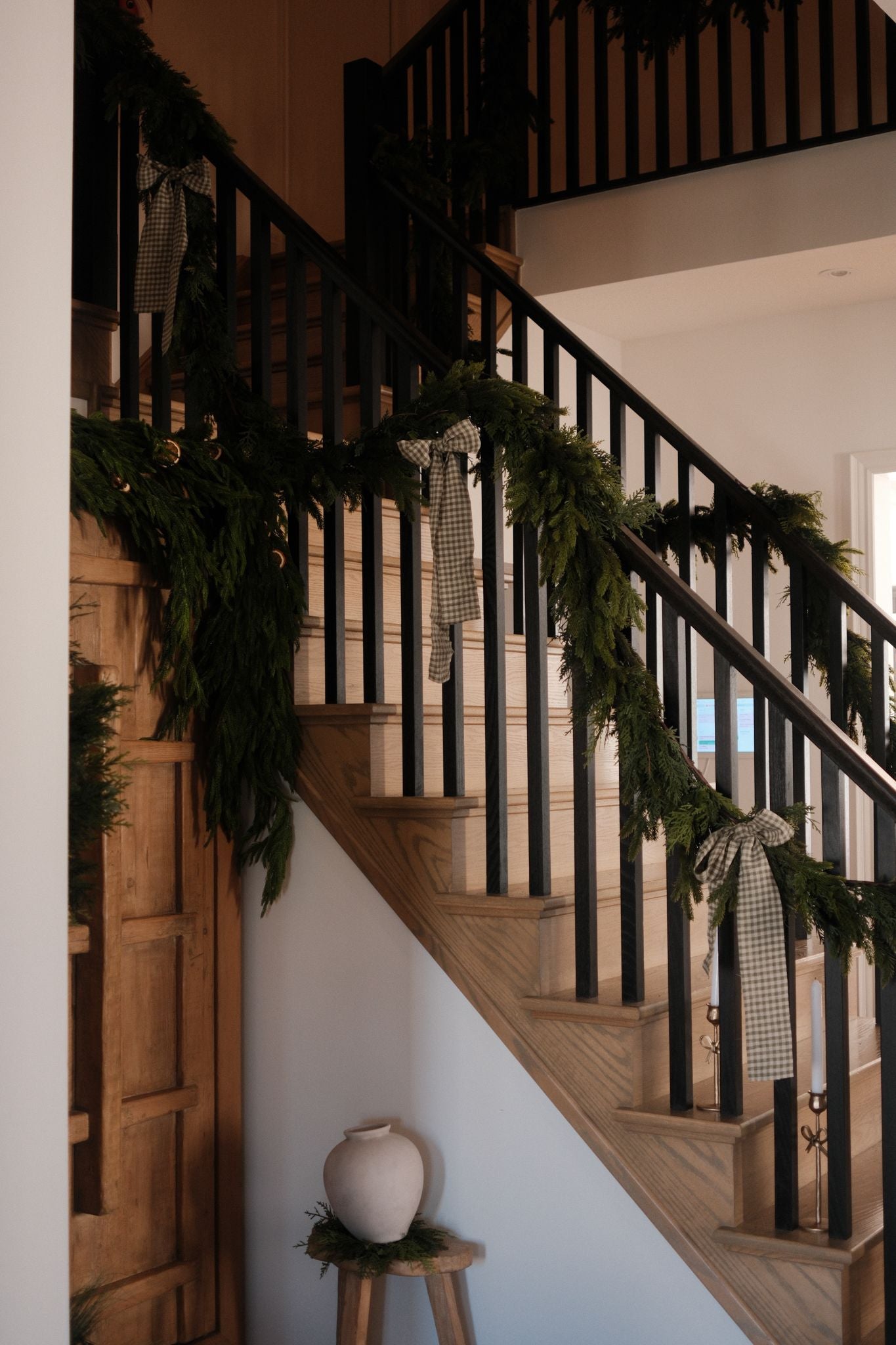 Faux White Cedar Garland CHRISTMAS 2025 Tri W Imports