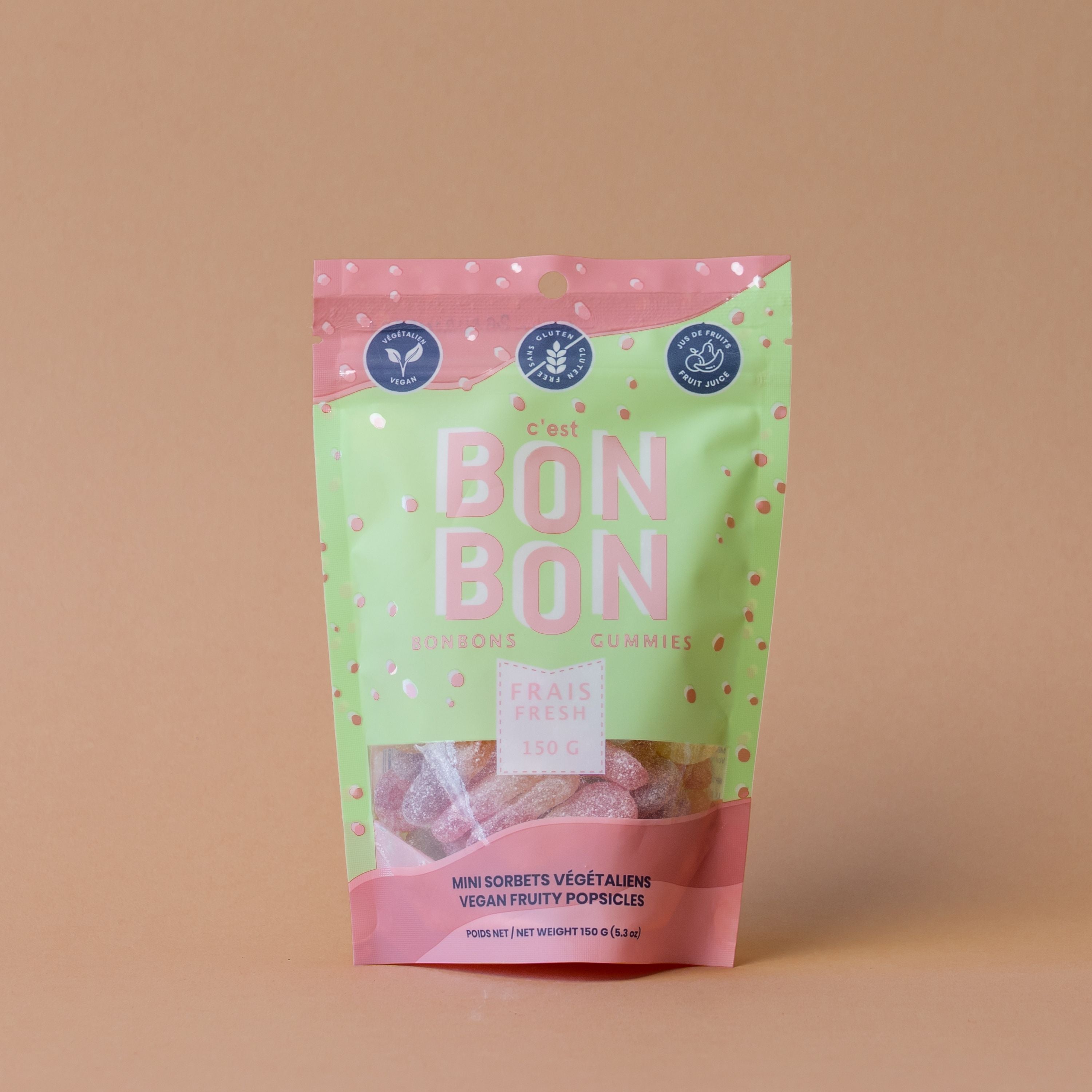 Bon Bon Gummy Candies candy La boite a bonbons (Faire) Vegan Fruity Popsicles