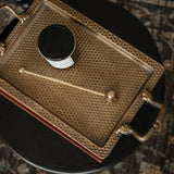 Hammered Metal Tray