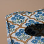 Floral Block Print Tissue Box tissue holder Paper Mirchi (Faire)