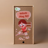 Wooden Vehicle Play Set FINNBIRD - toy QToysUSA (Faire)