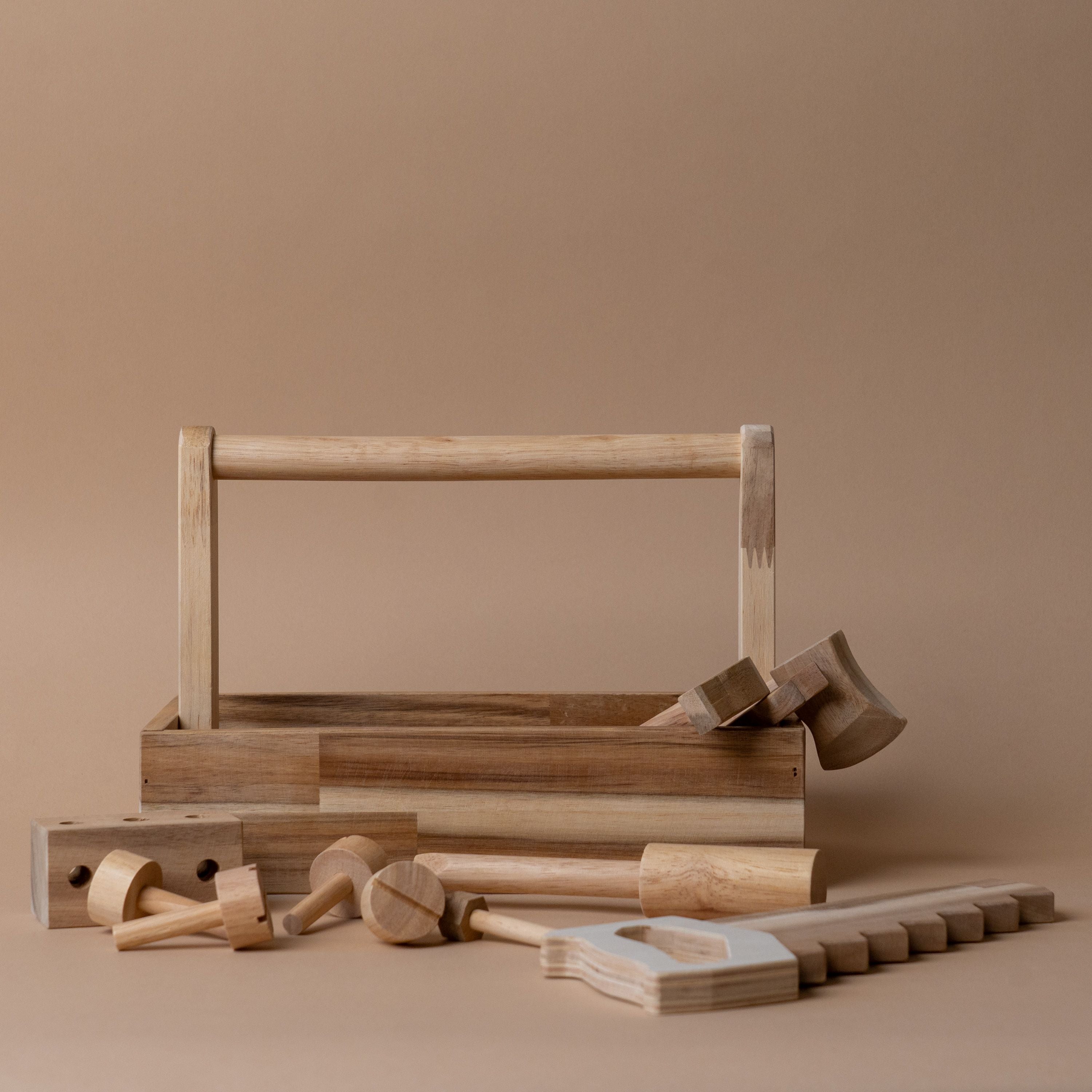 Wooden Tool Play Set
