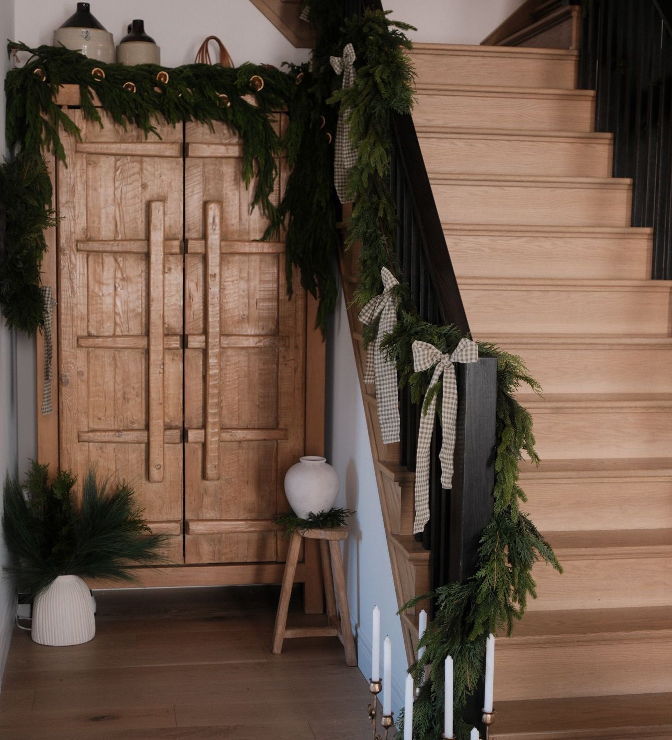 Faux Dripping Pine Garland CHRISTMAS 2026 Tri W Imports