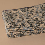 Embroidered Edge Block Print Napkin napkin Indaba