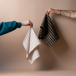 Gingham Dish Towel Set tea towel set Luxe B Co (Faire)