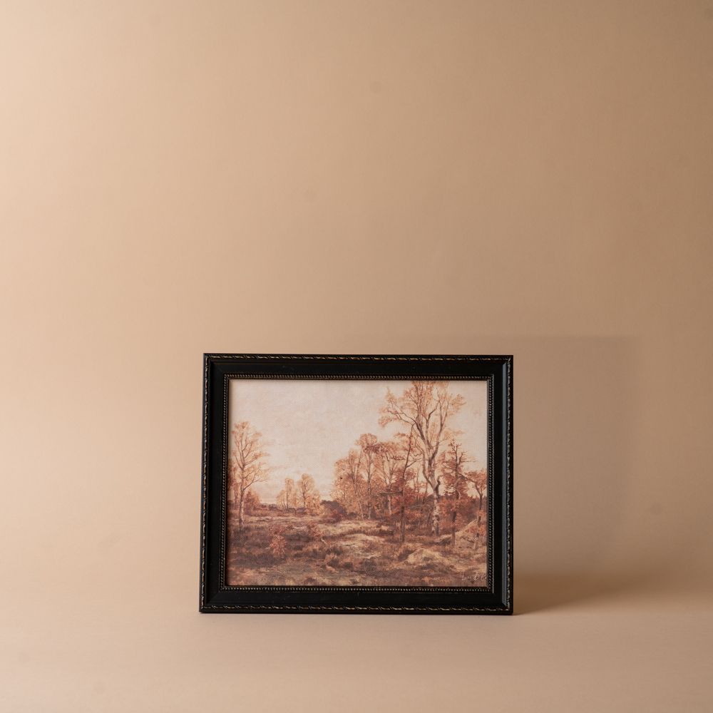 "Fall Landscape" Framed Vintage Inspired Art Print ARTWORK - print Luxe B Co (Faire)
